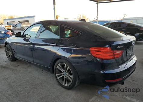 2016 BMW 335 Xigt из США, поврежденный, VIN WBA3X9C57GD869652